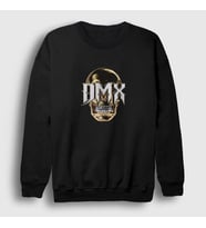 Presmono Unisex Siyah Skull Dmx Sweatshirt 225637tt