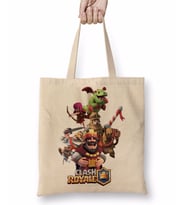 Clash Royale Red King Bez Çanta Uzun Saplı