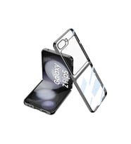 Galaxy Z Flip 5 Kılıf Fold Element Kapak - Siyah