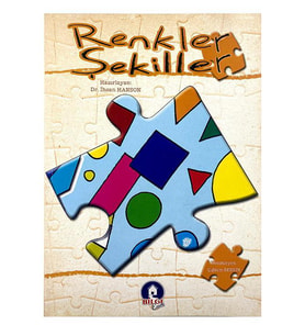 4-5 Yaş Renkler ve Şekiller Kitabı Bilgi Evim
