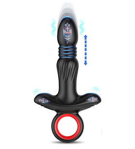 Şarjlı Tutma Aparatlı İleri Geri Hareketli Titreşimli 3 Motorlu Prostat Uyarıcı  Vibratör