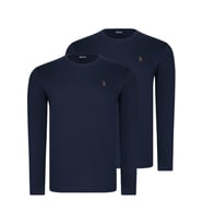 İKİLİ SET T8588 DEWBERRY YUVARLAK YAKA ERKEK SWEATSHIRT-LACİVERT-LACİVERT