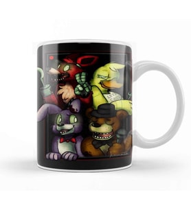 Five Nights At Freddys Fnaf Kupa Bardak Porselen