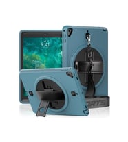 Mey İthalat® iPad 5 Air 9.7 Kılıf Strap-C Otterbox Tablet Kapak - Mavi