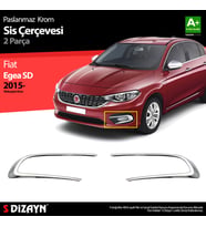 Fiat Egea Krom Sis Farı Çerçevesi 2 Prç. 2015-2020