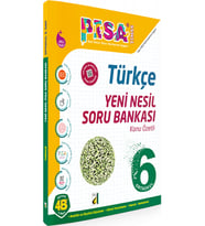 Damla Yayınevi Pisa Türkçe Yeni Nesil Soru Bankası - 6. Sınıf
