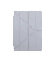 Apple iPad 11. Nesil Uyumlu 11 inç Kalem Bölmeli Standlı Fuchsia Tri Folding Tablet Kılıfı