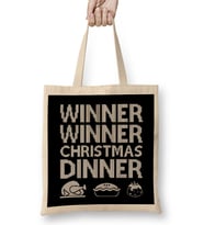 Winner Winner Christmas Dinner Knit Pattern Bez Çanta Uzun Saplı