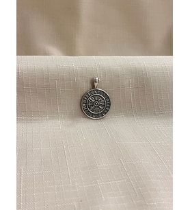 KILIÇ KALKAN 925 AYAR GÜMÜŞ ERKEK KOLYE
