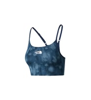The North Face W FLEX BRA - PRINT Kadın Antrenman Sporcu Sütyeni NF0A8GZCJZ91 Lacivert