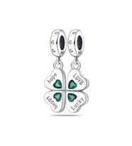 Fubena Yeşil Yonca Sallantılı Charm