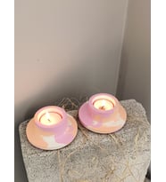 BATİK 2'Lİ DEKORATİF TEALIGHT MUMLUK