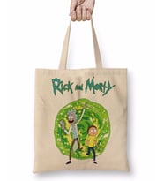Rick And Morty TV Series Bez Çanta Uzun Saplı