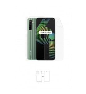 Realme 6i Full Body Ekran Koruyucu Ön Arka Yan Darbe Emici Poliüretan Film