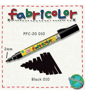 Zig Fabricolor Örtücü Kumaş Boyama Kalemi SİYAH 