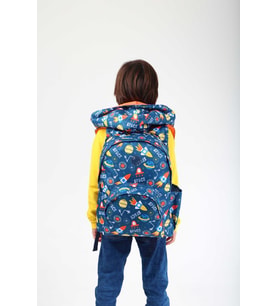 Kaukko Kids Sırt Çantası Evolution Space L5182 (Lacivert)