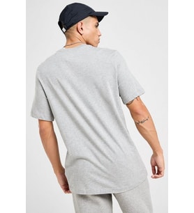 Nike Sportswear Club Men's T-Shirt Erkek Pamuklu Tişört Gri