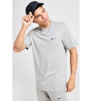 Nike Sportswear Club Men's T-Shirt Erkek Pamuklu Tişört Gri