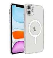 Lexroo iPhone 11 Kılıf Kamera Korumalı M-safe Sert PC Porto Kılıf - Renksiz