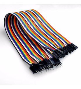 20cm 40 Pin Dişi Erkek Dupont Kablo