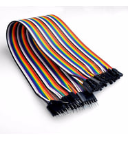 20cm 40 Pin Dişi Erkek Dupont Kablo