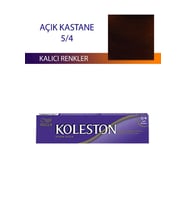 Single Tüp Boya Saç Boyası Açık Kestane 5/4