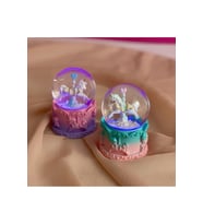 Mini Boy Işıklı Unicorn Kar Küresi TG-V 3114