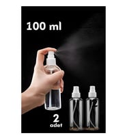 Turk Püskürtücü Boş Sprey Şişe 100 Ml 2 ADET