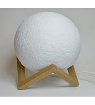 3d Standlı Ay Gece Lası Dekoratif Küre Led 3d Ay La(orta Boy)