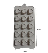 SİLİKON ÇİKOLATA KALIBI KALP 21*11 CM