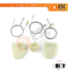 MAN Truck Kamyon Çekici TGS TGX MK1 2006-2021 81626456039 İçin Ön Sol Kapı Cam Kriko Ayak Tamir Seti