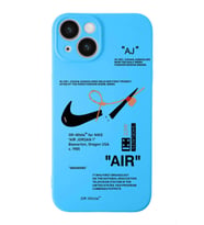 Apple iPhone 14  Lansman Kılıf Sneakers  Tasarımlı Altı Kapalı İçi Kadife Kaplı  Kapak (Şeffaf)