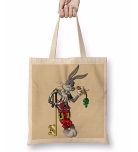 Looney Tunes The King Bugs Bunny Bez Çanta Uzun Saplı