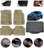 Opel Mokka 2012-2020 Uyumlu Paspas Araca Özel Bagaj Havuzu MBS Bej