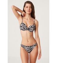 CMRM KOM Gaviela Zebra Desen Destekli Bikini