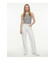 Loft Bella Regular Fit Beyaz Kadın Jean Pantolon LF2042523