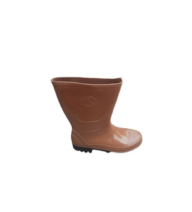 Pvc Çizme Kısa(36-45) (Kahverengi)