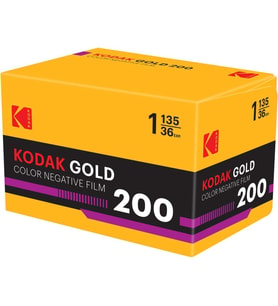 1 Kodak Gold200 35mm 36 Poz Renkli Negatif Analog Fotoğraf Filmi (135) ISO 200 Gün ışığı Retro 1980S