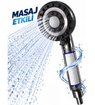 Filtreli Duş Başlığı Masaj Etkili
