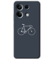 Xiaomi Redmi Note 13 Kılıf HD Desen Baskılı Kılıf - Bike