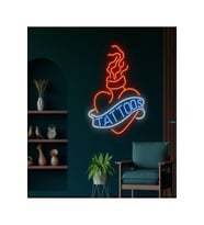 TATTOOS Yazılı Neon Tabela