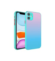 Apple iPhone 11 Uyumlu Kılıf Kamera Korumalı Renkli Temperli Zore X-Cam Kapak (Model 11)