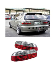 honda civic 1992.1993.1994.1995 hb uyumlu kristal kırmızı beyaz stop