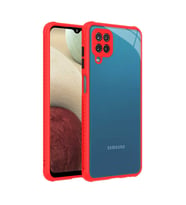 Lexroo Galaxy M12 Kılıf Kaff Kılıf - Kırmızı