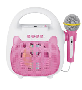 Jwin BK-420 Mikrofonlu Karaoke Hoparlör - Pembe