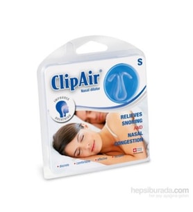ClipAir -S- Horlama Önlemeye Yardımcı Burun Aparatı Tekli Paket - Saklama Kutulu - Küçük Boy