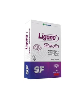 Ligone Sitikolin , Fosfatidilserin 30 Kapsül