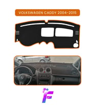 VOLKSWAGEN CADDY (2004-2015) Araca Özel Torpido Örtüsü Ön Göğüs Kılıfı Tam Koruma B76