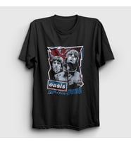 Presmono Unisex Siyah Oasis T-Shirt 100341tt