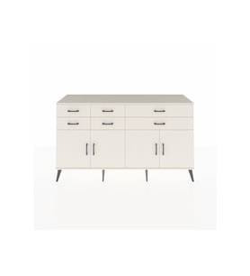 Kronos Konsol 3 Raflı 6 Çekmeceli 4 Kapaklı 176x59x99 Aytaşı-Aytaşı